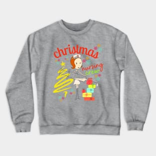 christmas nursing crew Crewneck Sweatshirt